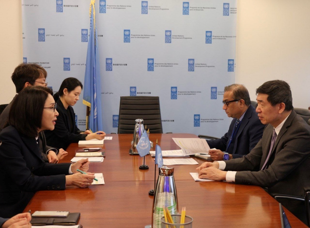 강인선 2차관, UN 사무부총장, UNDP 부총재면담